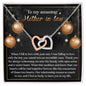 To My Amazing Mother-in-Law | Two Hearts | Interlocking Hearts Necklace (Yellow & White Gold Variants)