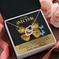 Mom | Strong Lady | Interlocking Hearts Necklace