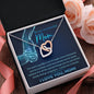 Mom | Stood Behind | Interlocking Hearts Necklace