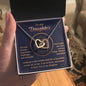 Daughter | All Your Dreams | Interlocking Hearts Necklace