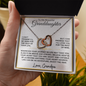 To My Beautiful Granddaughter | Enjoy The Ride | Interlocking Hearts Necklace | Love Grandpa (2)