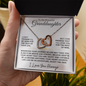 To My Beautiful Granddaughter | Enjoy The Ride | Interlocking Hearts Necklace | I Love You Always