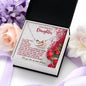 My Beautiful Daughter | Love You Forever | Interlocking Hearts Necklace