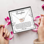 My Incredible Daughter | Lead You Home | Interlocking Hearts Necklace