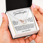 To My Beautiful Granddaughter | Enjoy The Ride | Interlocking Hearts Necklace | Love Grandma (2)