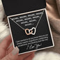 Mom | Just Like Me | Interlocking Hearts Necklace