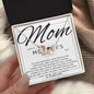 Mom | Our Best Friend | Interlocking Hearts Necklace