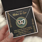 Mother-In-Law | Thank You | Interlocking Hearts Necklace