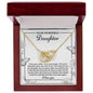 My Incredible Daughter | Lead You Home | Interlocking Hearts Necklace