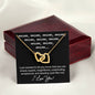 Mom | Just Like Me | Interlocking Hearts Necklace