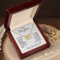 Daughter | Love You More | Interlocking Hearts Necklace