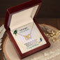 To My Daughter For Graduation | Congratulations | Interlocking Hearts necklace