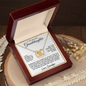 To My Beautiful Granddaughter | Enjoy The Ride | Interlocking Hearts Necklace | Love Grandpa (2)