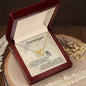 Daughter | Proud Of You | Interlocking Hearts Necklace