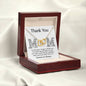 Mom | Thank You | Interlocking Hearts Necklace