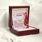 My Beautiful Daughter | Love You Forever | Interlocking Hearts Necklace