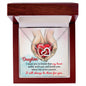 Daughter | Always Be There | Interlocking Hearts Necklace