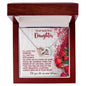My Beautiful Daughter | Love You Forever | Interlocking Hearts Necklace