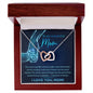 Mom | Stood Behind | Interlocking Hearts Necklace