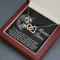 Mom | In Your Arms | Interlocking Hearts Necklace