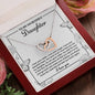 My Incredible Daughter | Lead You Home | Interlocking Hearts Necklace