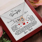Daughter | Your Biggest Fan | Interlocking Hearts Necklace