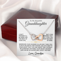 To My Beautiful Granddaughter | Enjoy The Ride | Interlocking Hearts Necklace | Love Grandpa (1)