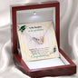 To My Daughter For Graduation | Congratulations | Interlocking Hearts necklace