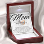 Mom | Our Best Friend | Interlocking Hearts Necklace