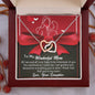 Mom | Because Of You | Interlocking Hearts Necklace