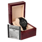 Step Dad | A Bright Spot | Black Metal Chronograph Watch