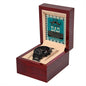 Boyfriend's Dad | Father Like You | Black Metal Chronograph Watch