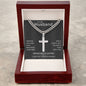 To My Husband | Artisan Cross Necklace | I LOVE YOU, FOREVER AND ALWAYS