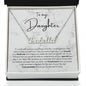 To My Daughter | Personalized Name Necklace