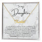 To My Daughter | Personalized Name Necklace