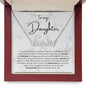 To My Daughter | Personalized Name Necklace