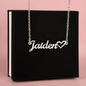 Personalized Name Necklace with Heart | The Perfect Gift