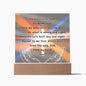 Children's Prayer Night Light | "God, Hold My Hand" | Multi-Color LED Modes