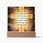 Children's Prayer Night Light 3 | "God, Hold My Hand" | Multi-Color LED Modes