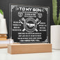 Son | I Am Here | Acrylic Plaque