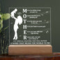 Mom | Means The World | Acrylic Plaque