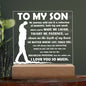 Son | Unwavering Belief | Acrylic Plaque