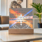Children's Prayer Night Light | "God, Hold My Hand" | Multi-Color LED Modes