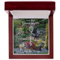 To My Lovely Granddaughter | "Once Upon A Time...Flower Garden | Personalized Birth Flower Necklace