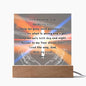 Children's Prayer Night Light | "God, Hold My Hand" | Multi-Color LED Modes