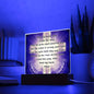 Children's Prayer Night Light 3 | "God, Hold My Hand" | Multi-Color LED Modes