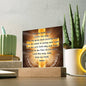 Children's Prayer Night Light 3 | "God, Hold My Hand" | Multi-Color LED Modes