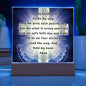 Children's Prayer Night Light 3 | "God, Hold My Hand" | Multi-Color LED Modes