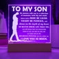 Son | Unwavering Belief | Acrylic Plaque