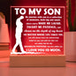 Son | Unwavering Belief | Acrylic Plaque